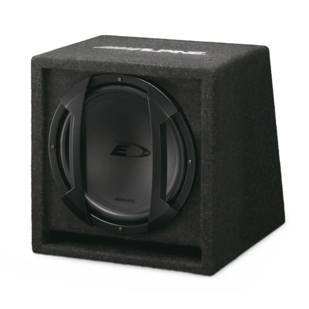 foto del prodotto alpine sbe 1244br subwoofer bass reflex potenza totale 650 w