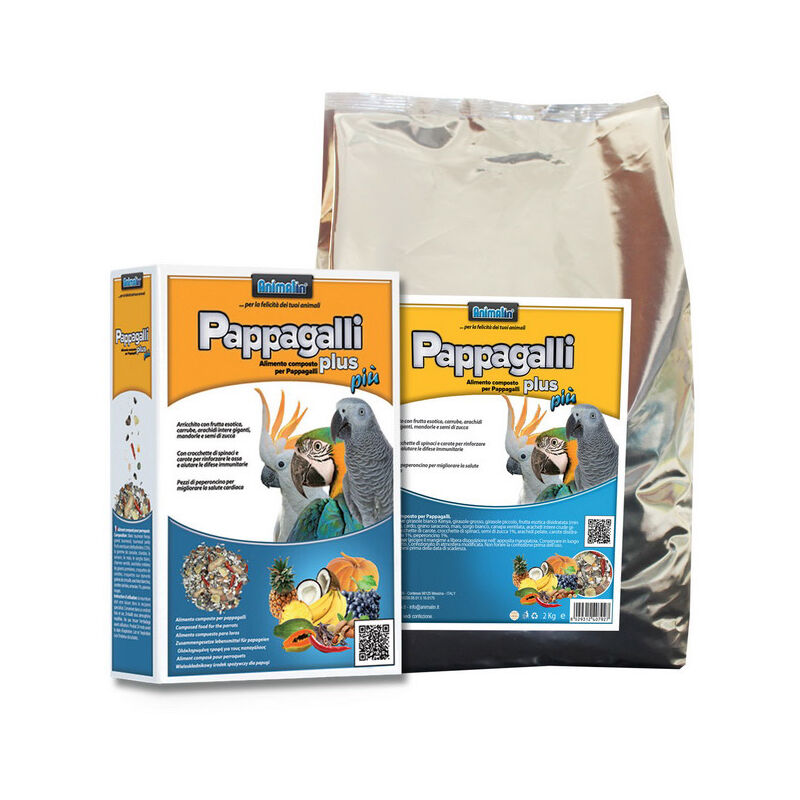 foto del prodotto also mix pappagalli plus pi 2kg