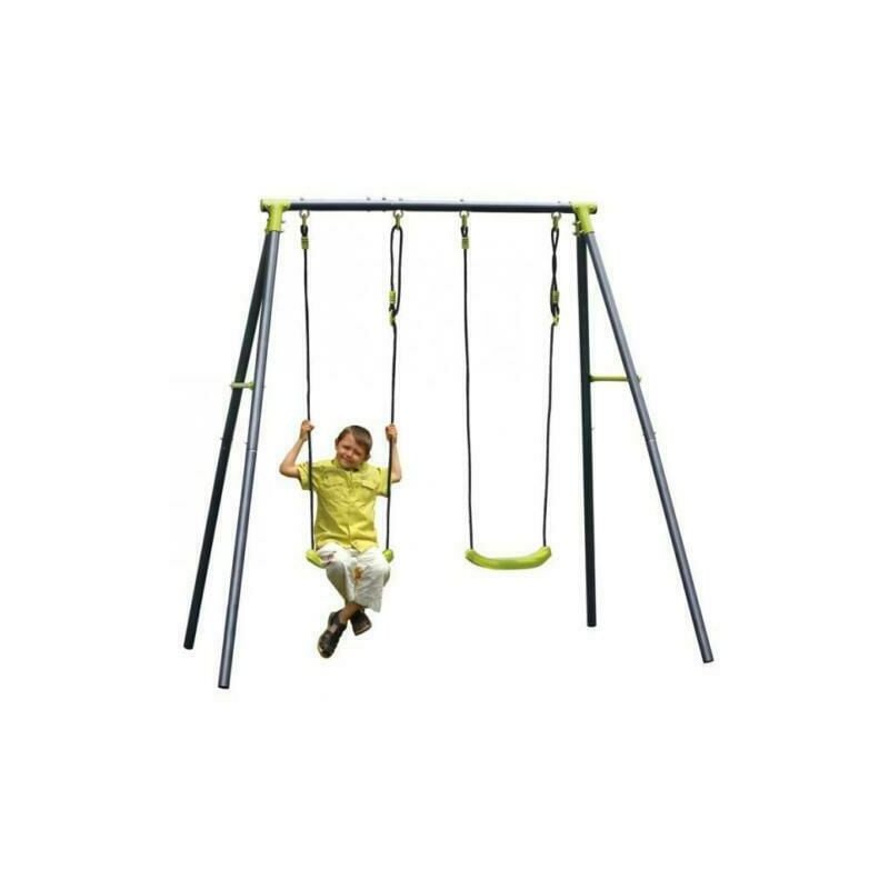 foto del prodotto altalena 2 posti dondolo duplo bimbo 3 10 anni gioco da giardino 28651 