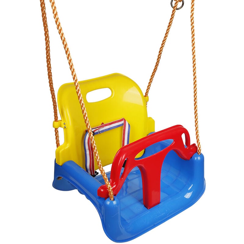 foto del prodotto altalena per bambini 3 in 1, altalena da giardino per bambini, altalena per bambini per torre da gioco, struttura per altalena o struttura per