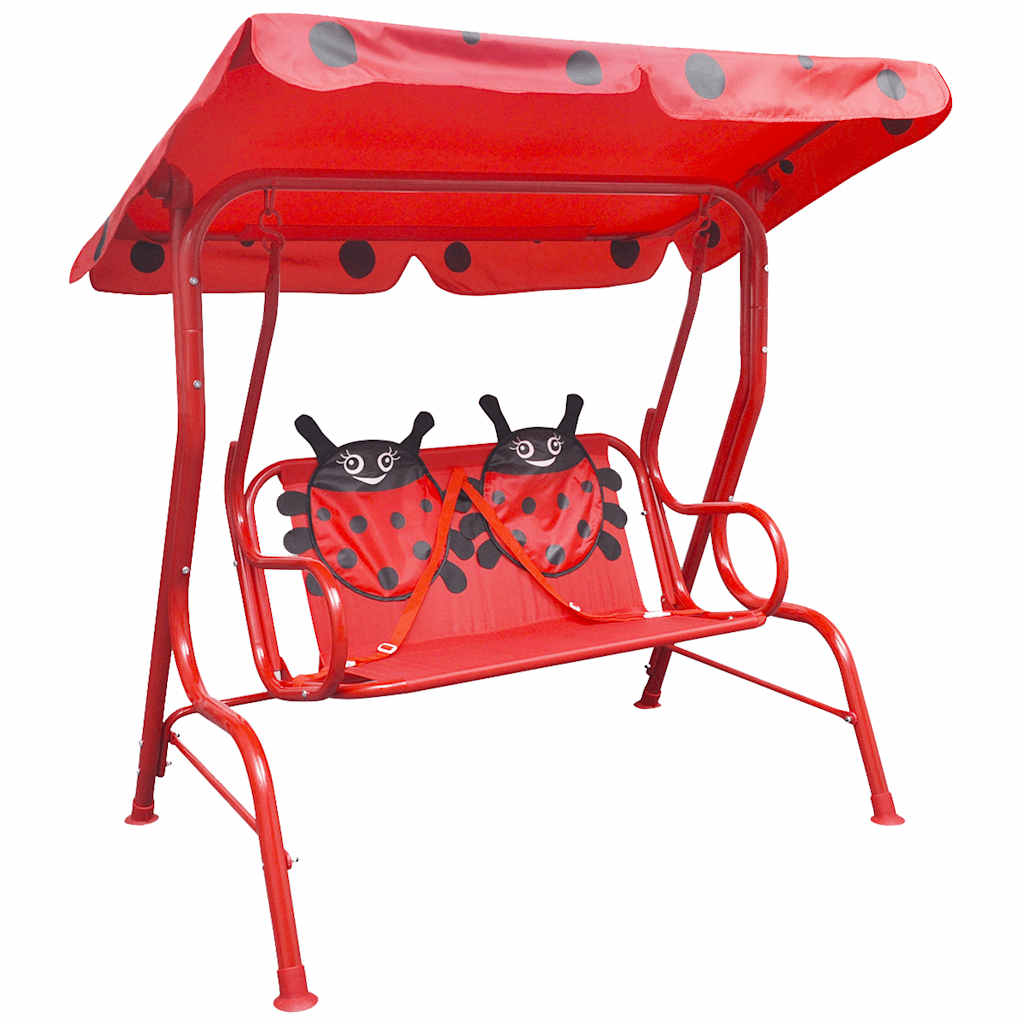 foto del prodotto altalena per bambini rossa cod mxl 48621