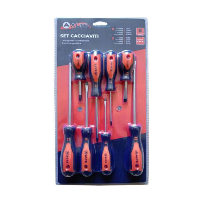 foto del prodotto alte cacciaviti tph 8 pezzi