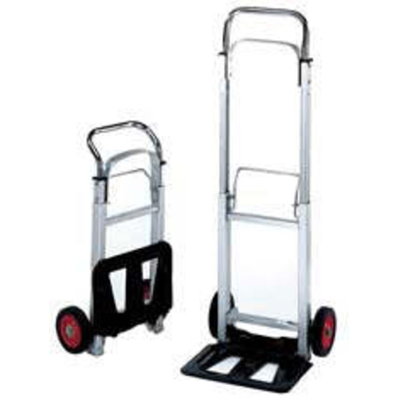 foto del prodotto alte - carrello portacasse telescopico in alluminio portata kg.90