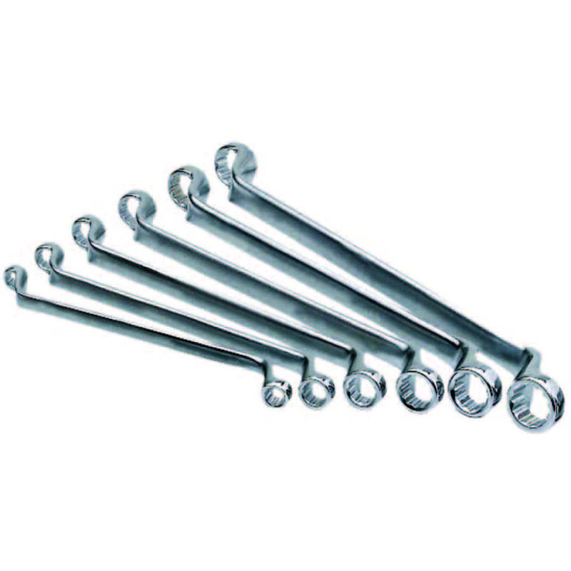 foto del prodotto alte chiave poligonale doppia serie professionale pz.12 da 6x7 a mm.30x32 fer 177337