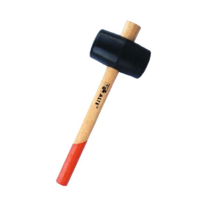 foto del prodotto alte mazzuola gomma manico legno g 400