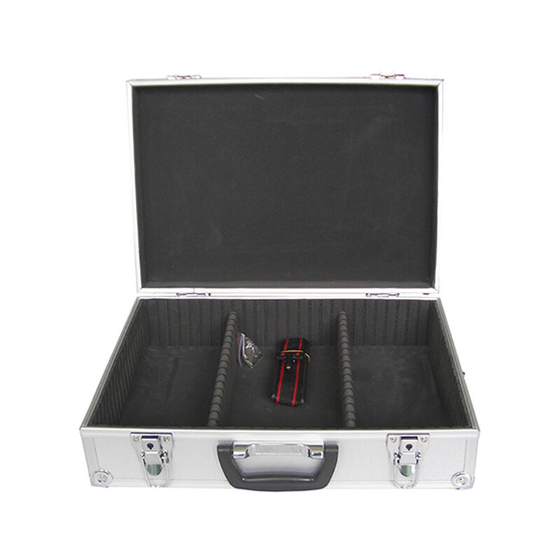 foto del prodotto alte valigetta elettricisti alluminio bassa cm.42,5x30,5x12,5h.