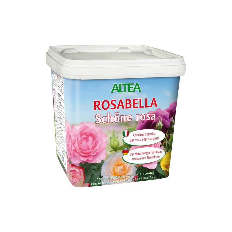 foto del prodotto altea rosabella concime organico granulare per rose siepi arbusti