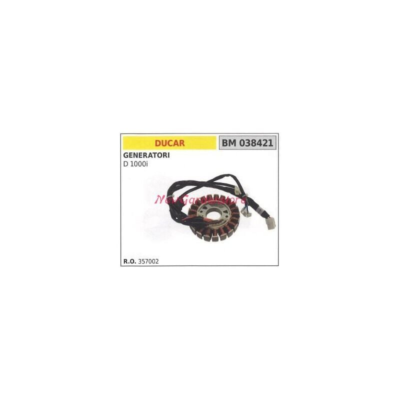 foto del prodotto alternatore ducar per generatore d 1000i 038421 357002
