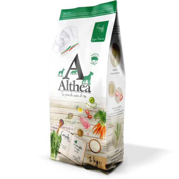 foto del prodotto althea superpremium casale hypo mini - 2 kg - crocchette monoproteiche cane - spedizione gratis da 39€
