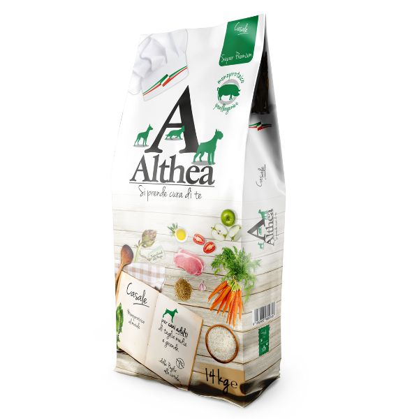 foto del prodotto althea superpremium casale medium maxi 14 kg crocchette monoproteiche cane 1 ordine scegli lo sconto bzr5 bzr20 200 punti fedelt 