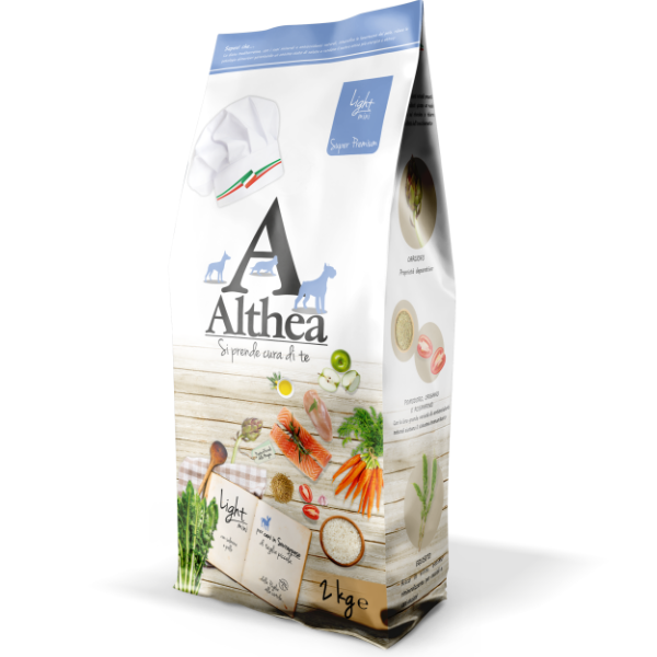 foto del prodotto althea superpremium light mini 2 kg croccantini per cani 1 ordine scegli lo sconto bzr5 bzr20 200 punti fedelt 