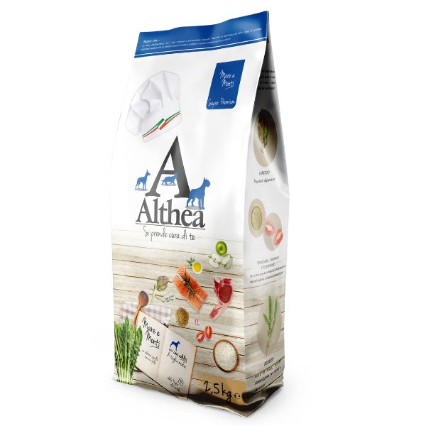 foto del prodotto althea superpremium mare e monti medium/maxi - 2,5 kg - croccantini per cani - spedizione gratis da 39€
