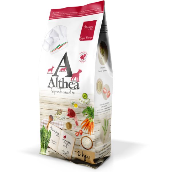 foto del prodotto althea superpremium masseria hypo mini 2 kg croccantini per cani 1 ordine scegli lo sconto bzr5 bzr20 200 punti fedelt 