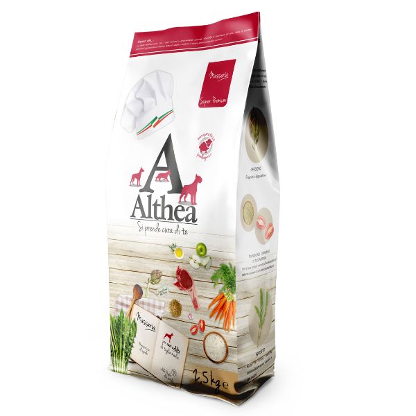 foto del prodotto althea superpremium masseria medium maxi 2,5 kg crocchette monoproteiche cane 1 ordine scegli lo sconto bzr5 bzr20 200 punti fedelt 