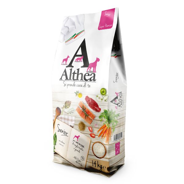 foto del prodotto althea superpremium senior medium/maxi - 14 kg - croccantini per cani - spedizione gratis da 39€