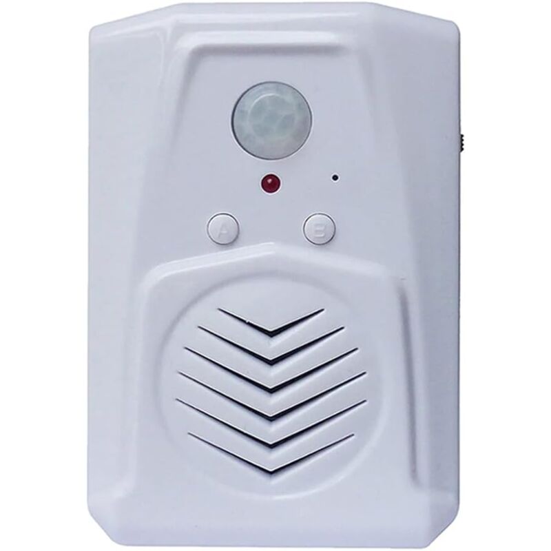 foto del prodotto altoparlante acustico attivato dal movimento pir con cavo usb, carica i tuoi file audio mp3 per trasmettere in streaming discorsi, musica o effetti