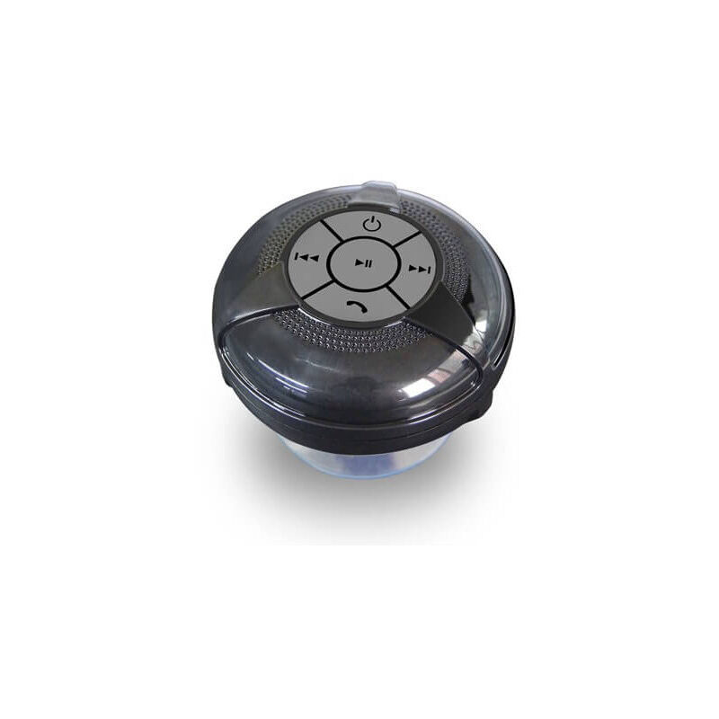 foto del prodotto altoparlante bluetooth bagno nero resistente all umidit 