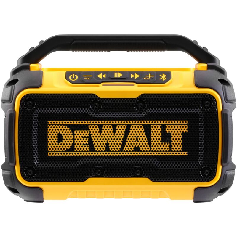 foto del prodotto altoparlante bluetooth dewalt dcr011, 10,8 54 volt senza batteria e caricatore
