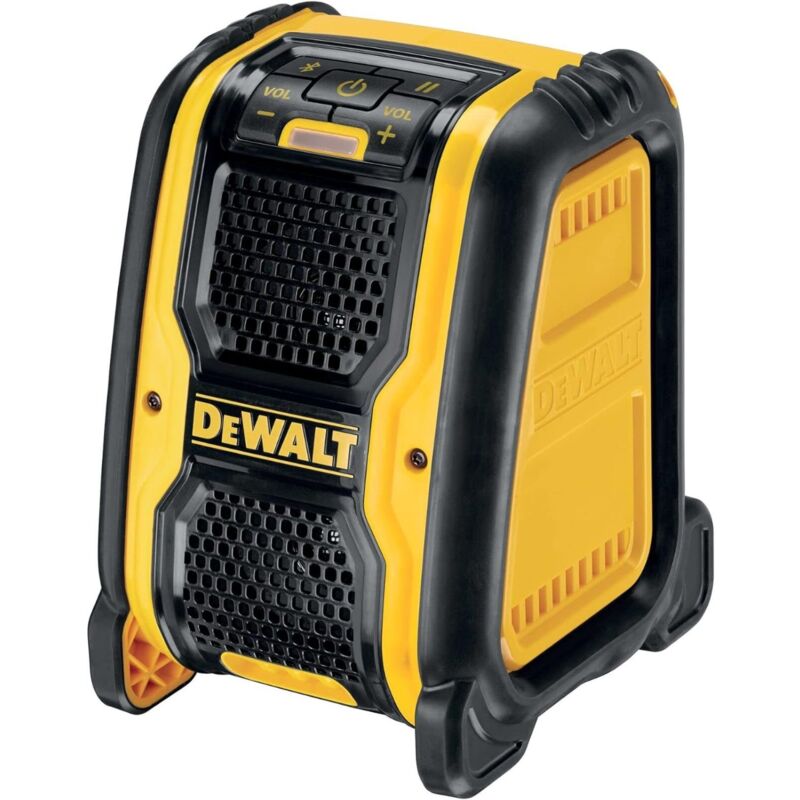foto del prodotto altoparlante bluetooth dewalt senza caricabatterie n batteria dcr006