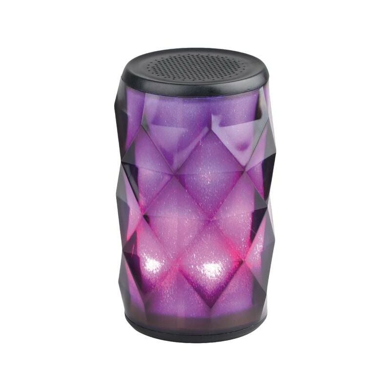 foto del prodotto altoparlante crystal rgb led light bluetooth 1200mah batteria