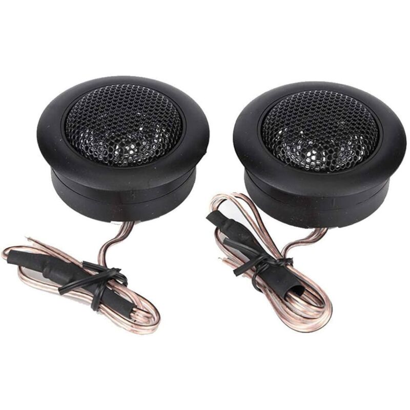 foto del prodotto altoparlanti auto coppia mini cupola per tweeter musica audio 12v