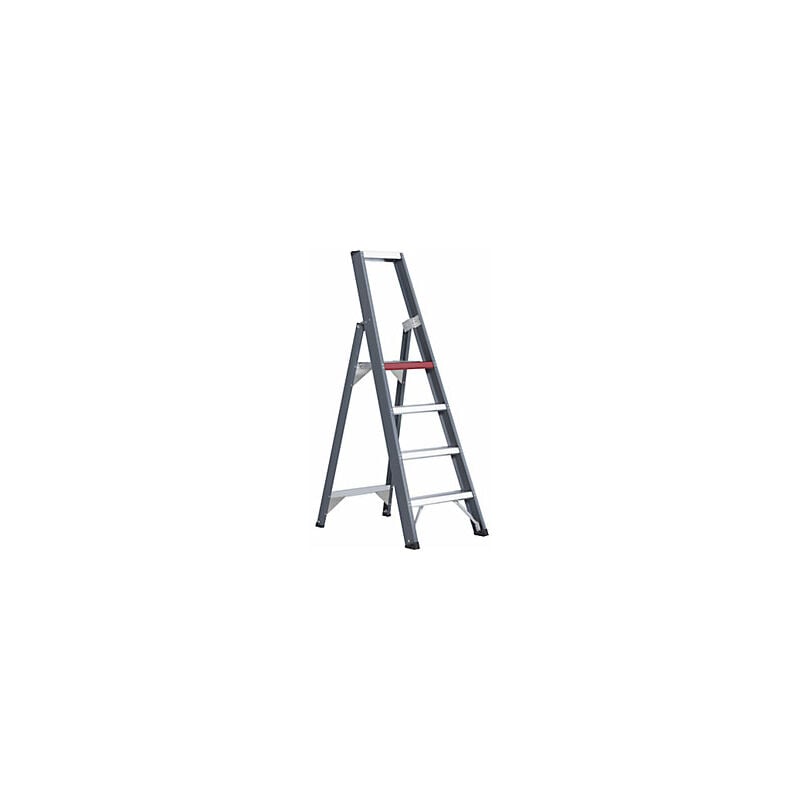 foto del prodotto altrex scala a libro in alluminio salita da un lato con