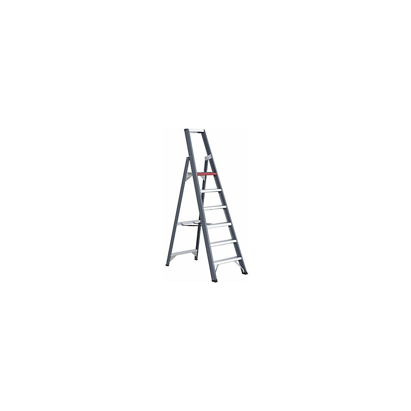 foto del prodotto altrex scala a libro in alluminio salita da un lato con