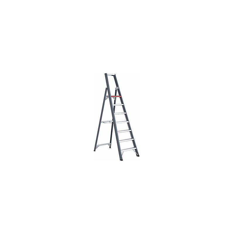 foto del prodotto altrex scala a libro in alluminio salita da un lato con