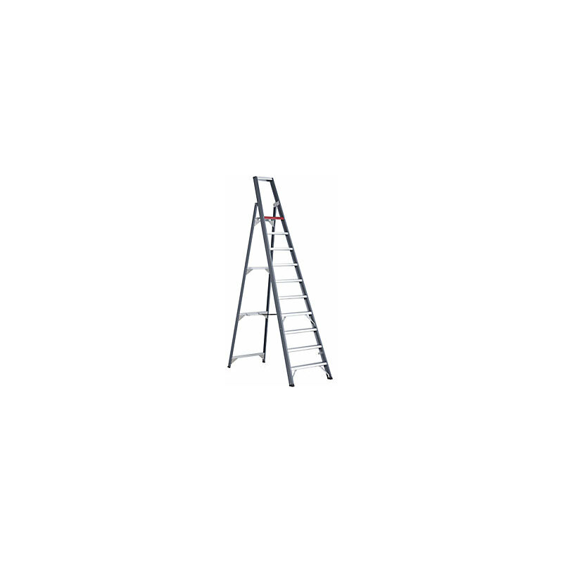 foto del prodotto altrex scala a libro in alluminio salita da un lato con