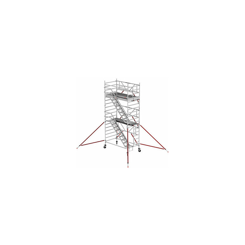 foto del prodotto altrex trabattello con scale rs tower 53 largo piattaforma in