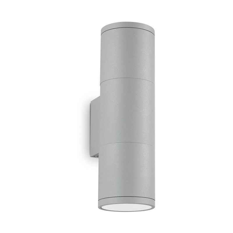 foto del prodotto altri applique moderna gun alluminio grigio 2 luci gu10