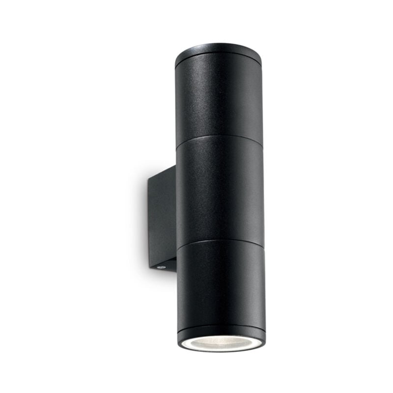 foto del prodotto altri applique moderna gun alluminio nero 2 luci gu10