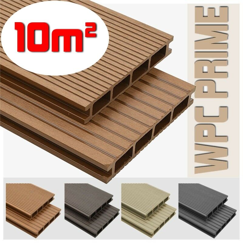 foto del prodotto altro listoni wpc 10m per pavimentazione decking 140x2200mm spessore 25mm colore listone teak offerta personalizzabile