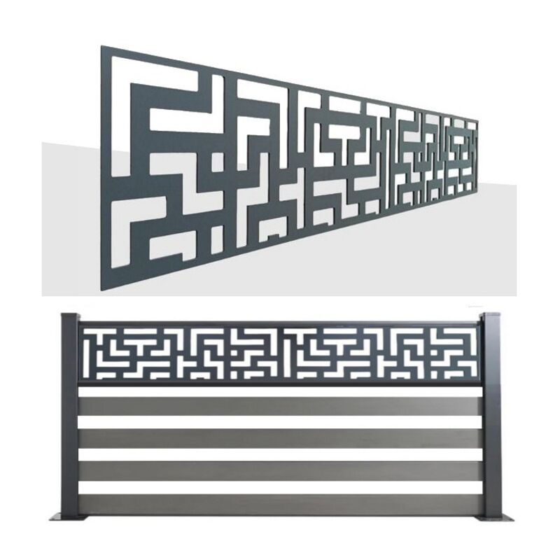 foto del prodotto altro screen pannello decorativo alluminio per recinzioni frangivento staccionate