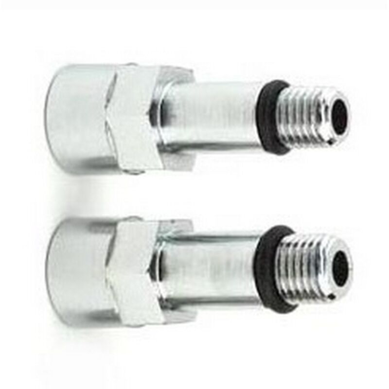 foto del prodotto altro va albertoni 2 pz adattatore per flessibile monoforo m9xf10 in ottone cromato ricambio per miscelatore