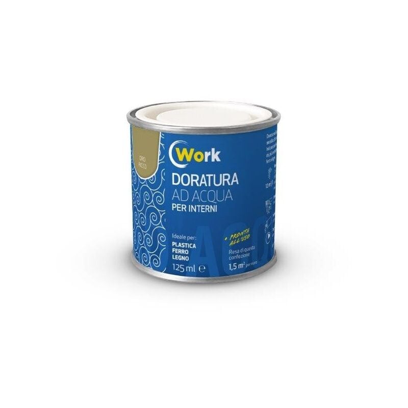 foto del prodotto altro work smalto dorato acqua oro ricco 125ml