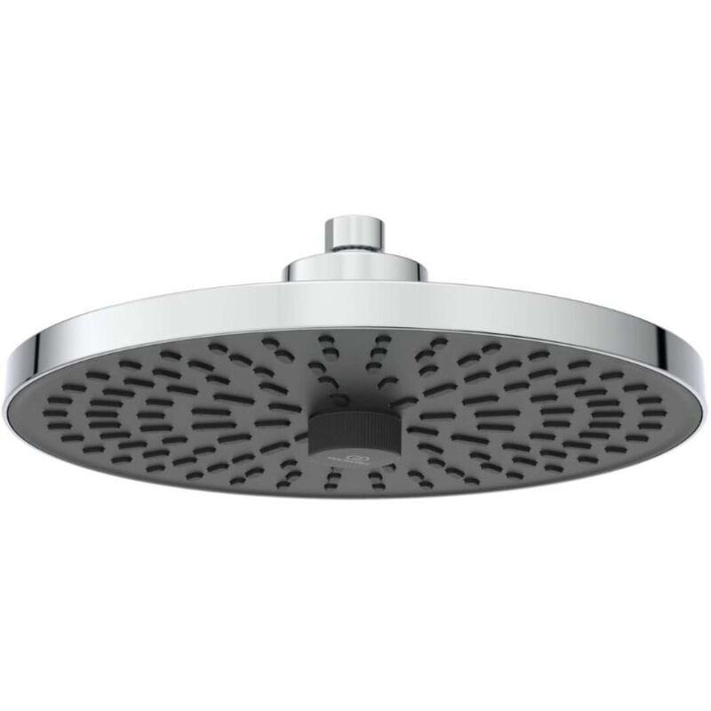 foto del prodotto alu , soffione tondo a due funzioni per colonne doccia, diametro 26cm, cromato ideal standard