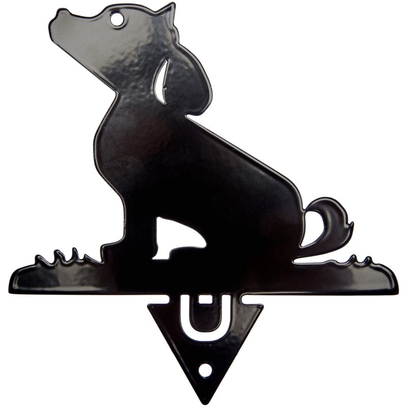 foto del prodotto alubox 98zzinocanene porta spirale antizanzare da piantare cane, nero