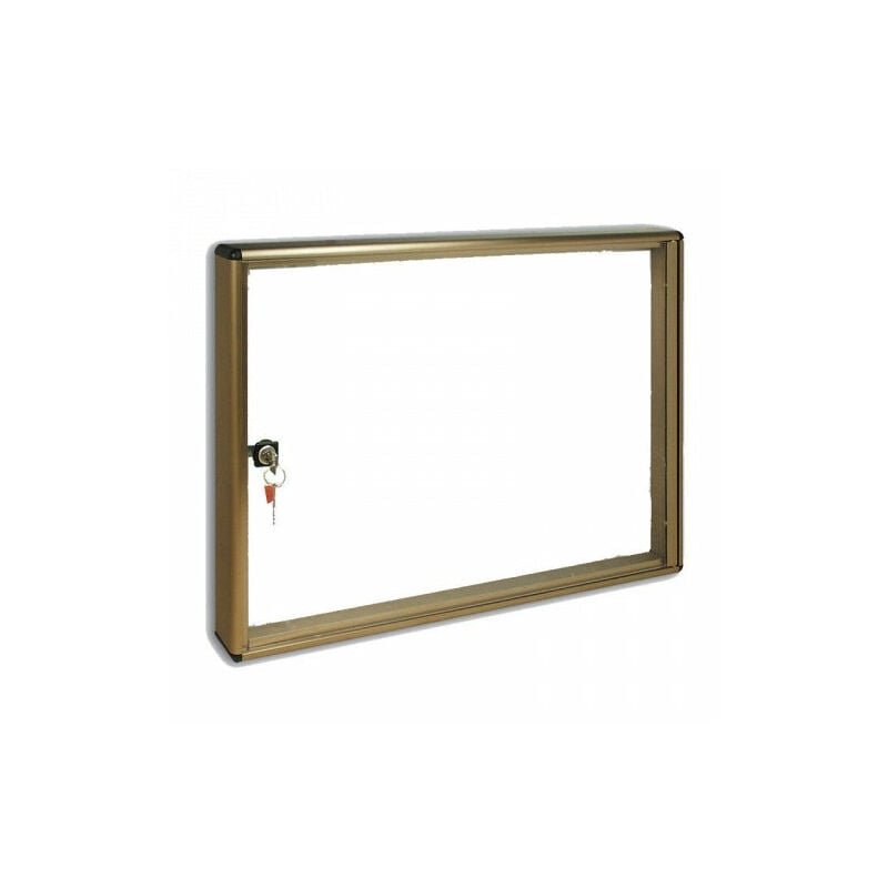 foto del prodotto alubox bacheca porta avvisi 55x40cm in alluminio con serratura bc 2