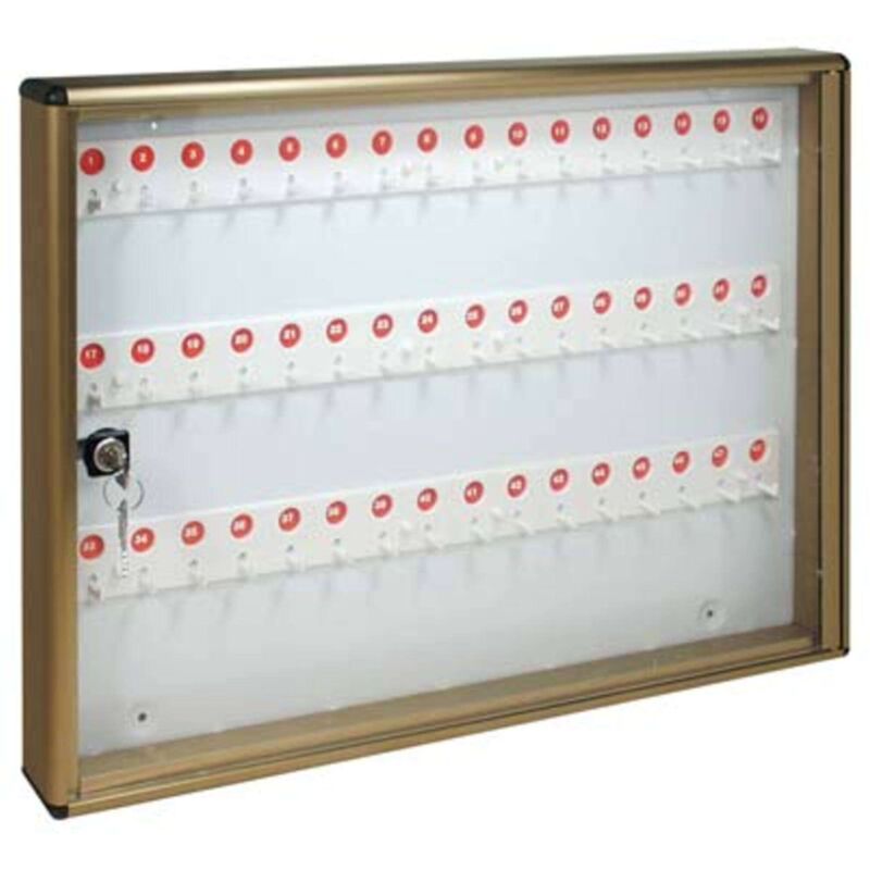 foto del prodotto alubox bacheca porta chiavi 48 posti