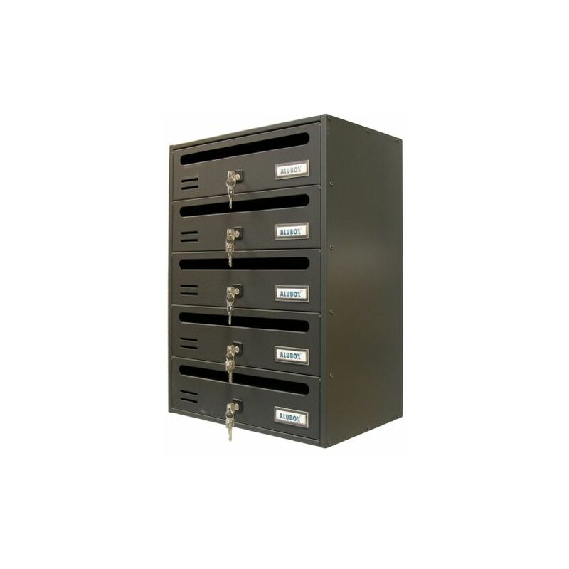 foto del prodotto alubox cassetta postale cubo r 5 38,5x25x53 gr ghisa