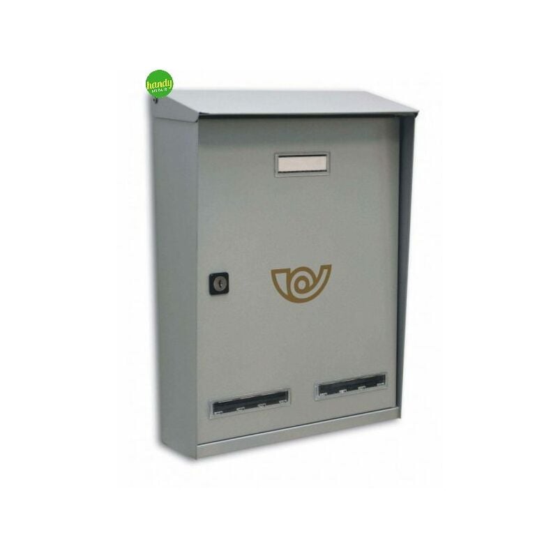 foto del prodotto alubox cassetta postale postale sirio argento