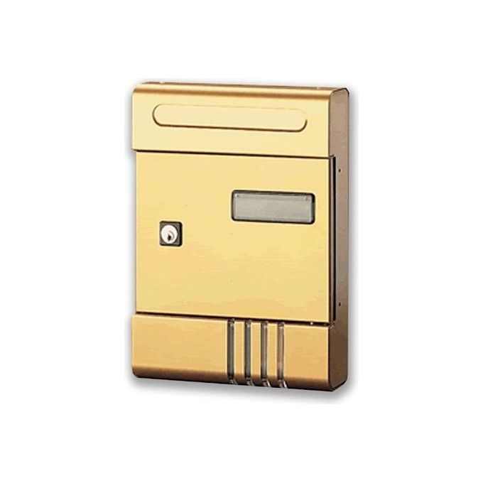 foto del prodotto alubox cassetta postale serie se anodizzato bronzo