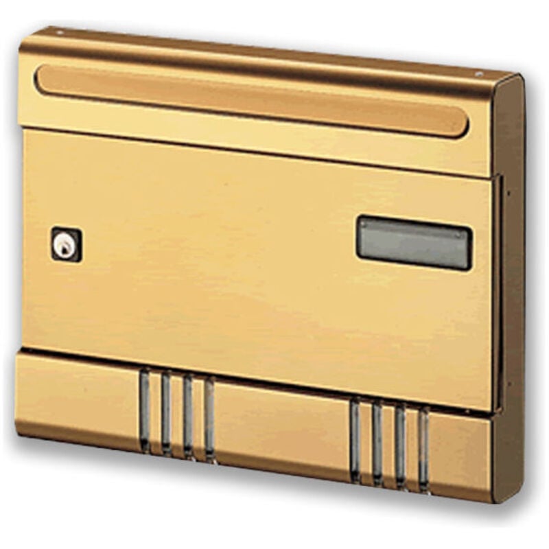 foto del prodotto alubox esse sir e cassetta postale argento metallizzato