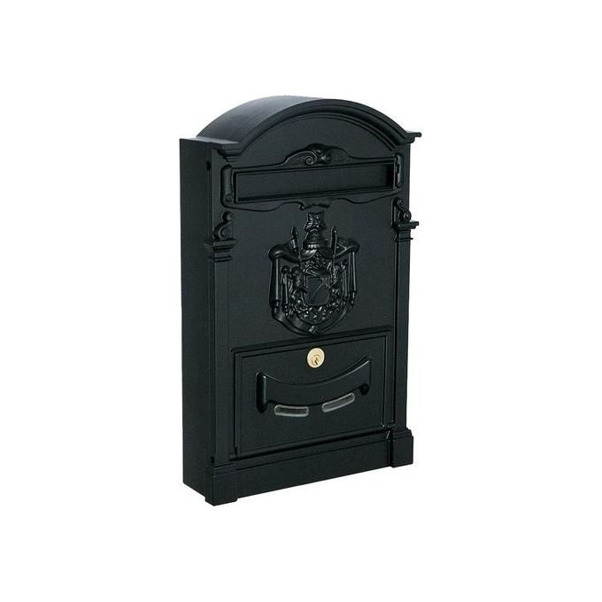 foto del prodotto alubox residence cassetta postale nero