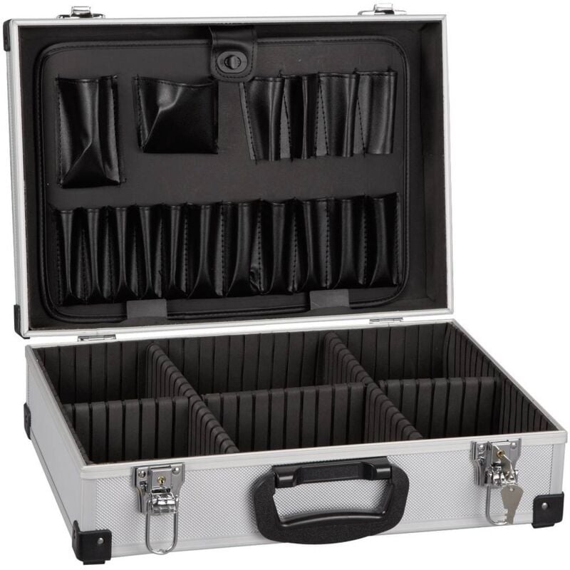 foto del prodotto alutec 61000 universale valigetta porta utensili senza contenuto l x l x a 430 x 315 x 140 mm