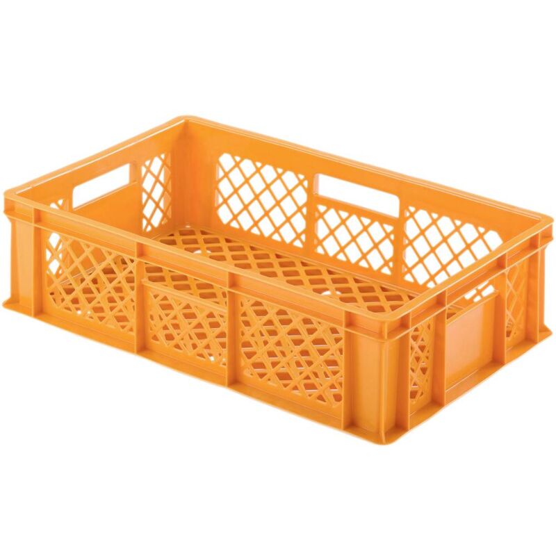 foto del prodotto alutec 75090 scatola in plastica adatto per alimenti l x a x p 600 x 154 x 400 mm arancione 1 pz.