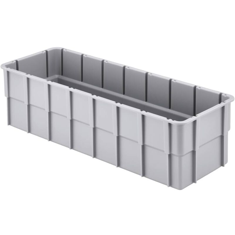 foto del prodotto alutec 75230 inserto portaoggetti per cassetti impilabile l x l x a 362 x 131 x 101 mm grigio 1 pz.