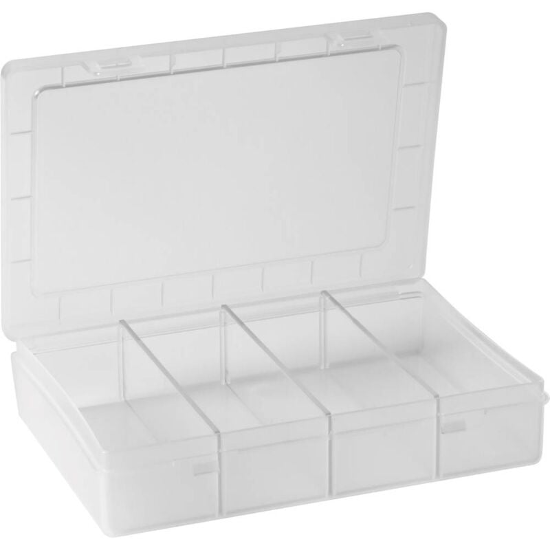 foto del prodotto alutec h nersdorff scatola minuteria l x l x a 180 x 140 x 40 mm scomparti 1 suddivisione fissa contenuto 1 pz.