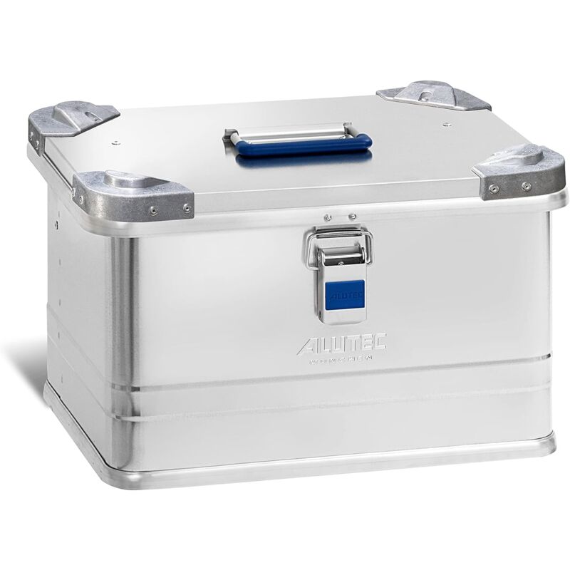 foto del prodotto alutec scatola in alluminio industry 30 contenuto 30 l, dimensioni interne lxlxh 400 x 300 x 248 mm, resistente alla polvere e agli spruzzi